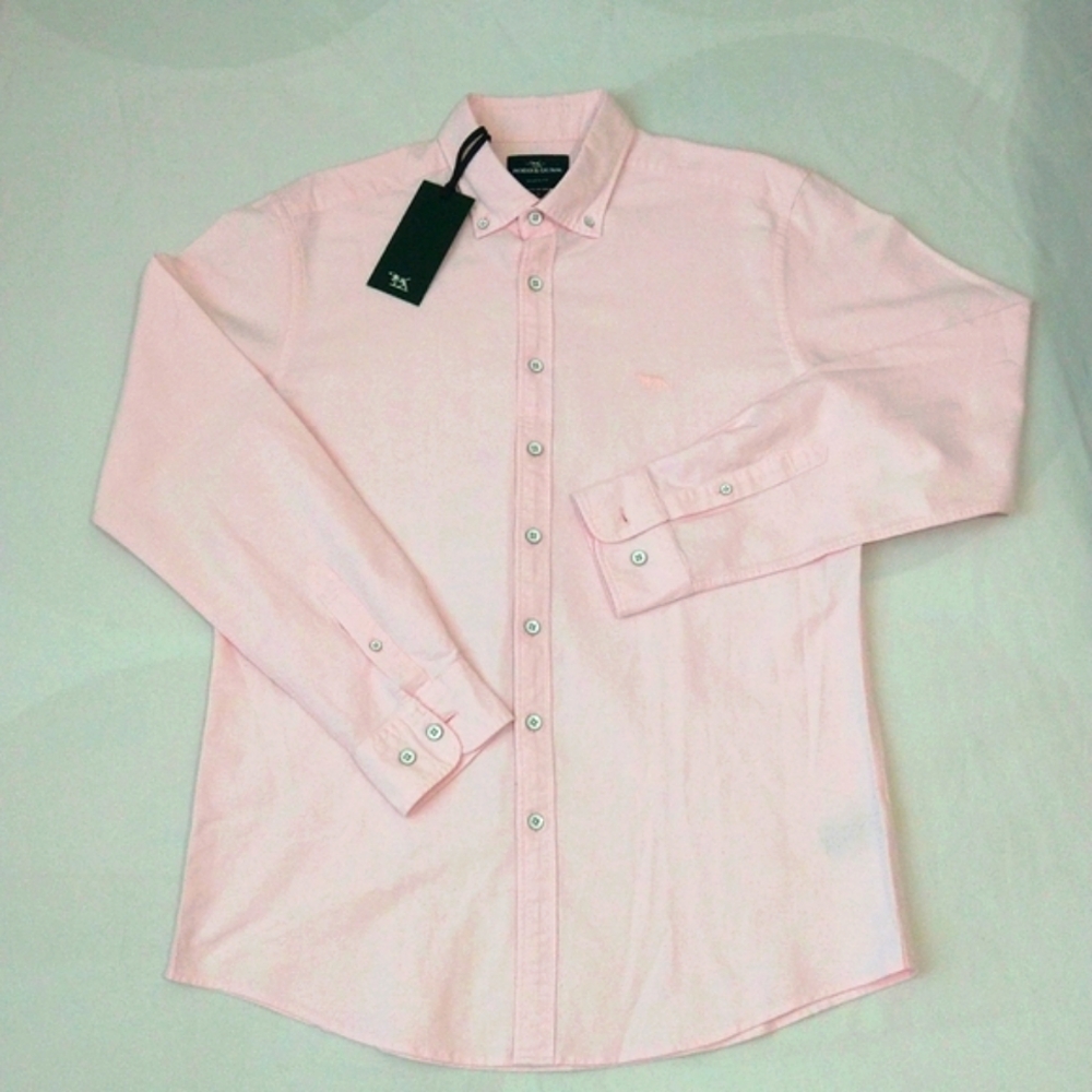 Rodd & gunn men's sports fit button down organic cotton blend Darlington shirt - Picture 3 of 9